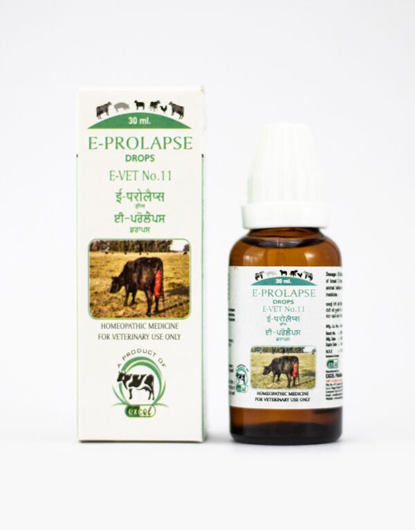 e-vet no. 11 e-prolapse drops