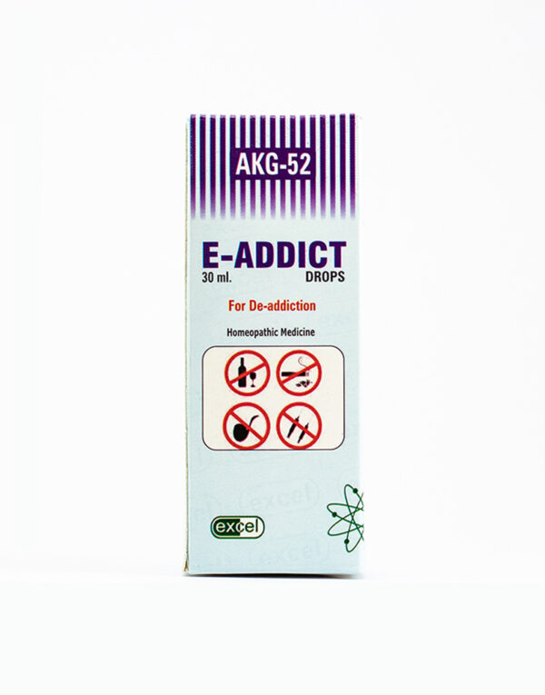 E-Addict Drops, Homeopathy Medicine For Alcohol De-Addiction