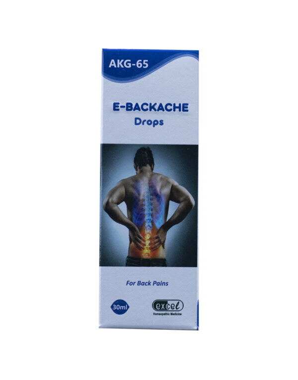 Homeopathy Medicine for Back Pain- E Backache Drops
