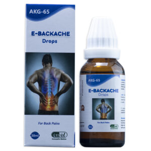 E-Backache Drops for Back Pain
