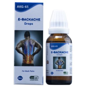 E-Backache Drops for Back Pain